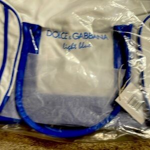 Dolce & Gabana (Light Blue) Gym Bag